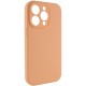Чохол Silicone Case Full Camera Protective (AA) NO LOGO для Apple iPhone 13 Pro Max (6.7") Помаранчевий / Cantaloupe