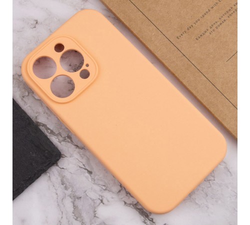 Чохол Silicone Case Full Camera Protective (AA) NO LOGO для Apple iPhone 13 Pro Max (6.7") Помаранчевий / Cantaloupe Чохол Silicone Case Full Camera Protective (AA) NO LOGO для Apple iPhone 13 Pro Max (6.7") Помаранчевий / Cantaloupe