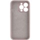 Чохол Silicone Case Full Camera Protective (AA) NO LOGO для Apple iPhone 13 Pro Max (6.7") Сірий / Lavender