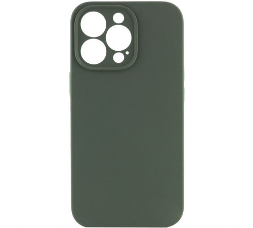 Чохол Silicone Case Full Camera Protective (AA) NO LOGO для Apple iPhone 13 Pro Max (6.7") Зелений / Cyprus Green Чохол Silicone Case Full Camera Protective (AA) NO LOGO для Apple iPhone 13 Pro Max (6.7") Зелений / Cyprus Green
