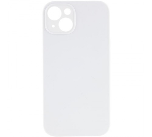 Чохол Silicone Case Full Camera Protective (AA) NO LOGO для Apple iPhone 14 (6.1") Білий / White
