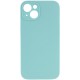 Чохол Silicone Case Full Camera Protective (AA) NO LOGO для Apple iPhone 14 (6.1") Бірюзовий / Marine Green