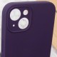Чохол Silicone Case Full Camera Protective (AA) NO LOGO для Apple iPhone 14 (6.1") Фіолетовий / Elderberry