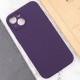 Чохол Silicone Case Full Camera Protective (AA) NO LOGO для Apple iPhone 14 (6.1") Фіолетовий / Elderberry