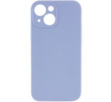 Чохол Silicone Case Full Camera Protective (AA) NO LOGO для Apple iPhone 14 (6.1") Блакитний / Lilac Blue