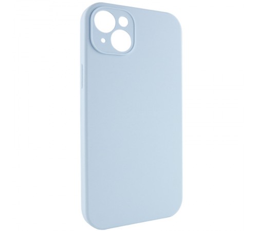 Чохол Silicone Case Full Camera Protective (AA) NO LOGO для Apple iPhone 14 (6.1") Блакитний / Sweet Blue