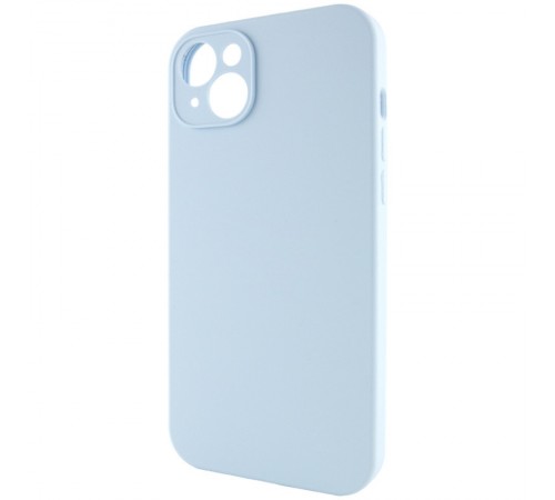 Чохол Silicone Case Full Camera Protective (AA) NO LOGO для Apple iPhone 14 (6.1") Блакитний / Sweet Blue