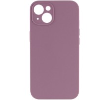 Чохол Silicone Case Full Camera Protective (AA) NO LOGO для Apple iPhone 14 (6.1") Ліловий / Lilac Pride