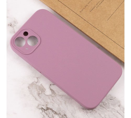 Чохол Silicone Case Full Camera Protective (AA) NO LOGO для Apple iPhone 14 (6.1") Ліловий / Lilac Pride Чохол Silicone Case Full Camera Protective (AA) NO LOGO для Apple iPhone 14 (6.1") Ліловий / Lilac Pride