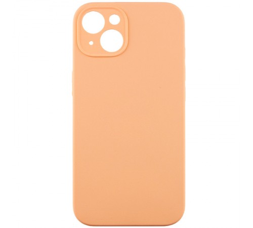 Чохол Silicone Case Full Camera Protective (AA) NO LOGO для Apple iPhone 14 (6.1") Помаранчевий / Cantaloupe