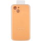Чохол Silicone Case Full Camera Protective (AA) NO LOGO для Apple iPhone 14 (6.1") Помаранчевий / Cantaloupe