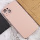 Чохол Silicone Case Full Camera Protective (AA) NO LOGO для Apple iPhone 14 (6.1") Рожевий / Pink Sand