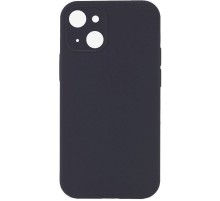 Чохол Silicone Case Full Camera Protective (AA) NO LOGO для Apple iPhone 14 (6.1") Сірий / Dark Gray