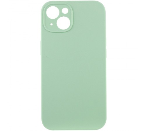 Чохол Silicone Case Full Camera Protective (AA) NO LOGO для Apple iPhone 14 (6.1") Зелений / Pistachio