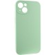 Чохол Silicone Case Full Camera Protective (AA) NO LOGO для Apple iPhone 14 (6.1") Зелений / Pistachio