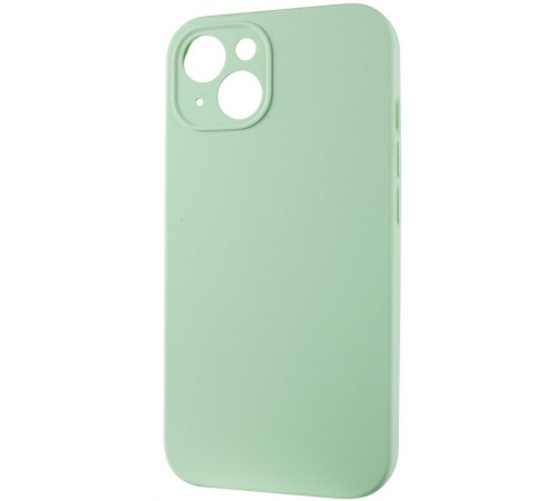Чохол Silicone Case Full Camera Protective (AA) NO LOGO для Apple iPhone 14 (6.1") Зелений / Pistachio