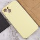 Чохол Silicone Case Full Camera Protective (AA) NO LOGO для Apple iPhone 14 (6.1") Жовтий / Mellow Yellow