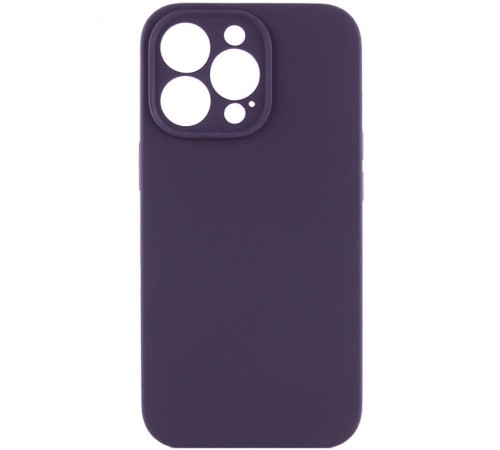 Чохол Silicone Case Full Camera Protective (AA) NO LOGO для Apple iPhone 14 Pro (6.1") Фіолетовий / Elderberry Чохол Silicone Case Full Camera Protective (AA) NO LOGO для Apple iPhone 14 Pro (6.1") Фіолетовий / Elderberry