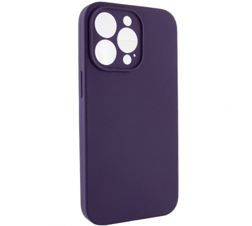 Чохол Silicone Case Full Camera Protective (AA) NO LOGO для Apple iPhone 14 Pro (6.1") Фіолетовий / Elderberry Чохол Silicone Case Full Camera Protective (AA) NO LOGO для Apple iPhone 14 Pro (6.1") Фіолетовий / Elderberry