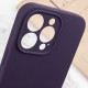 Чохол Silicone Case Full Camera Protective (AA) NO LOGO для Apple iPhone 14 Pro (6.1") Фіолетовий / Elderberry