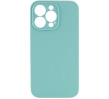 Чохол Silicone Case Full Camera Protective (AA) NO LOGO для Apple iPhone 14 Pro (6.1") Бірюзовий / Marine Green