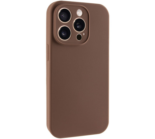 Чохол Silk Full Camera Protective (AA) NO LOGO для Apple iPhone 14 Pro (6.1") Коричневий / Brown