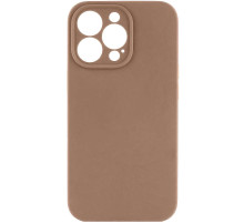 Чохол Silicone Case Full Camera Protective (AA) NO LOGO для Apple iPhone 14 Pro Max (6.7") Бежевий / Desert Gold