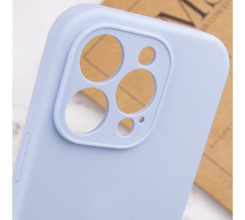 Чохол Silicone Case Full Camera Protective (AA) NO LOGO для Apple iPhone 14 Pro Max (6.7") Блакитний / Lilac Blue Чохол Silicone Case Full Camera Protective (AA) NO LOGO для Apple iPhone 14 Pro Max (6.7") Блакитний / Lilac Blue
