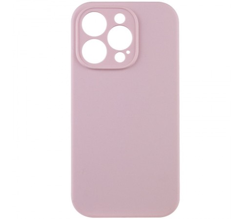 Чохол Silicone Case Full Camera Protective (AA) NO LOGO для Apple iPhone 14 Pro Max (6.7") Рожевий / Chalk Pink Чохол Silicone Case Full Camera Protective (AA) NO LOGO для Apple iPhone 14 Pro Max (6.7") Рожевий / Chalk Pink