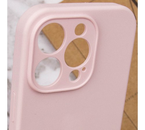 Чохол Silicone Case Full Camera Protective (AA) NO LOGO для Apple iPhone 14 Pro Max (6.7") Рожевий / Chalk Pink Чохол Silicone Case Full Camera Protective (AA) NO LOGO для Apple iPhone 14 Pro Max (6.7") Рожевий / Chalk Pink