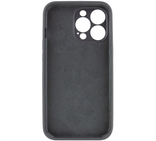 Чохол Silicone Case Full Camera Protective (AA) NO LOGO для Apple iPhone 14 Pro Max (6.7") Сірий / Dark Gray Чохол Silicone Case Full Camera Protective (AA) NO LOGO для Apple iPhone 14 Pro Max (6.7") Сірий / Dark Gray