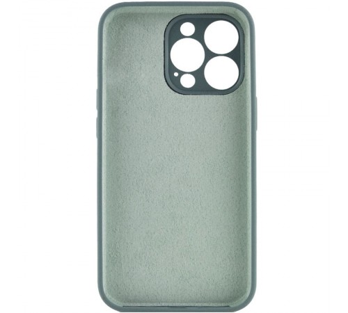 Чохол Silicone Case Full Camera Protective (AA) NO LOGO для Apple iPhone 14 Pro Max (6.7") Зелений / Pine green Чохол Silicone Case Full Camera Protective (AA) NO LOGO для Apple iPhone 14 Pro Max (6.7") Зелений / Pine green