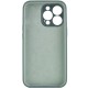 Чохол Silicone Case Full Camera Protective (AA) NO LOGO для Apple iPhone 14 Pro Max (6.7") Зелений / Pine green
