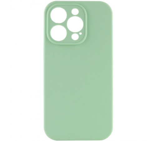 Чохол Silicone Case Full Camera Protective (AA) NO LOGO для Apple iPhone 14 Pro Max (6.7") Зелений / Pistachio Чохол Silicone Case Full Camera Protective (AA) NO LOGO для Apple iPhone 14 Pro Max (6.7") Зелений / Pistachio