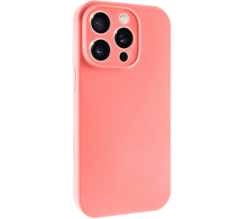 Чохол Silk Full Camera Protective (AA) NO LOGO для Apple iPhone 14 Pro Max (6.7") Коралловый / Pink Orange