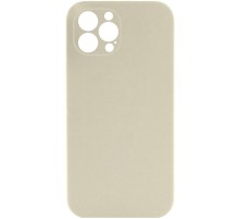 Чохол Silicone Case Full Camera Protective (AA) NO LOGO для Apple iPhone 15 (6.1") Бежевий / Antique White