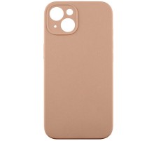 Чохол Silicone Case Full Camera Protective (AA) NO LOGO для Apple iPhone 15 (6.1") Бежевий / Desert Gold