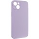 Чохол Silicone Case Full Camera Protective (AA) NO LOGO для Apple iPhone 15 Plus (6.7") Бузковий / Lilac