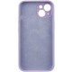 Чохол Silicone Case Full Camera Protective (AA) NO LOGO для Apple iPhone 15 Plus (6.7") Бузковий / Lilac