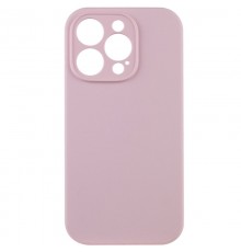 Чохол Silicone Case Full Camera Protective (AA) NO LOGO для Apple iPhone 15 Pro (6.1") Рожевий / Chalk Pink