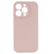 Чохол Silicone Case Full Camera Protective (AA) NO LOGO для Apple iPhone 15 Pro (6.1") Рожевий / Pink Sand