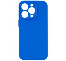 Чохол Silicone Case Full Camera Protective (AA) NO LOGO для Apple iPhone 15 Pro (6.1") Синій / Capri Blue