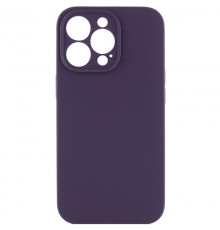 Чохол Silicone Case Full Camera Protective (AA) NO LOGO для Apple iPhone 15 Pro (6.1") Фіолетовий / Elderberry