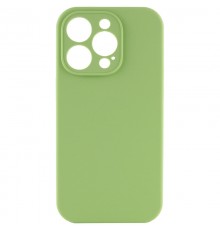 Чохол Silicone Case Full Camera Protective (AA) NO LOGO для Apple iPhone 15 Pro (6.1") М'ятний / Mint