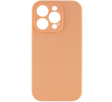 Чохол Silicone Case Full Camera Protective (AA) NO LOGO для Apple iPhone 15 Pro (6.1") Помаранчевий / Cantaloupe