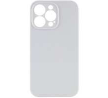 Чохол Silicone Case Full Camera Protective (AA) NO LOGO для Apple iPhone 15 Pro Max (6.7") Білий / White