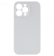 Чохол Silicone Case Full Camera Protective (AA) NO LOGO для Apple iPhone 15 Pro Max (6.7") Білий / White