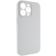 Чохол Silicone Case Full Camera Protective (AA) NO LOGO для Apple iPhone 15 Pro Max (6.7") Білий / White