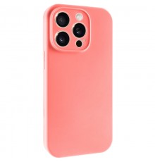 Чохол Silk Full Camera Protective (AA) NO LOGO для Apple iPhone 15 Pro Max (6.7") Коралловый / Pink Orange