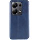 Шкіряний чохол книжка GETMAN Cubic (PU) для Xiaomi Redmi Note 13 Pro 4G / Poco M6 Pro 4G Синій